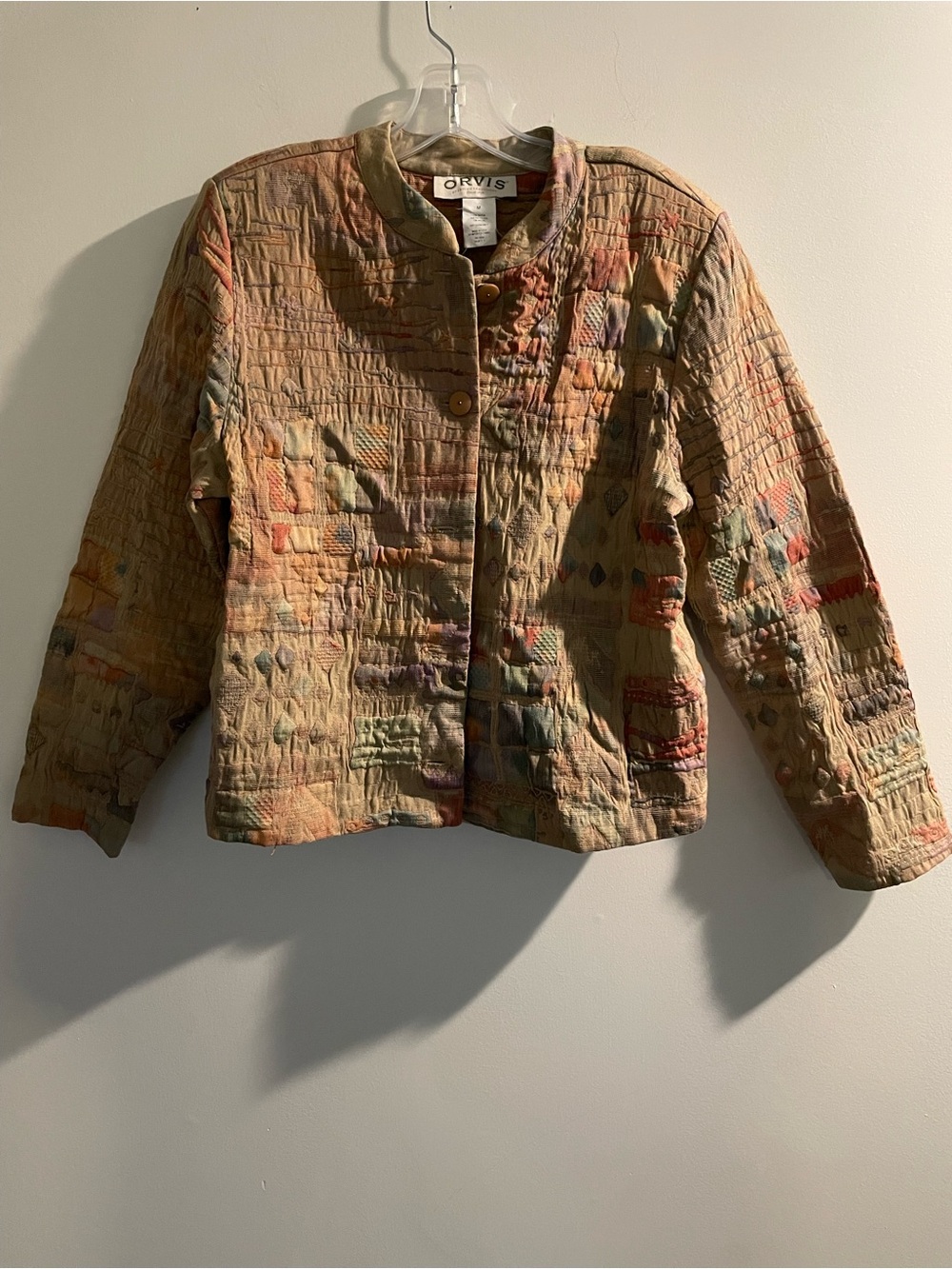 Vintage Orvis tapestry jacket M